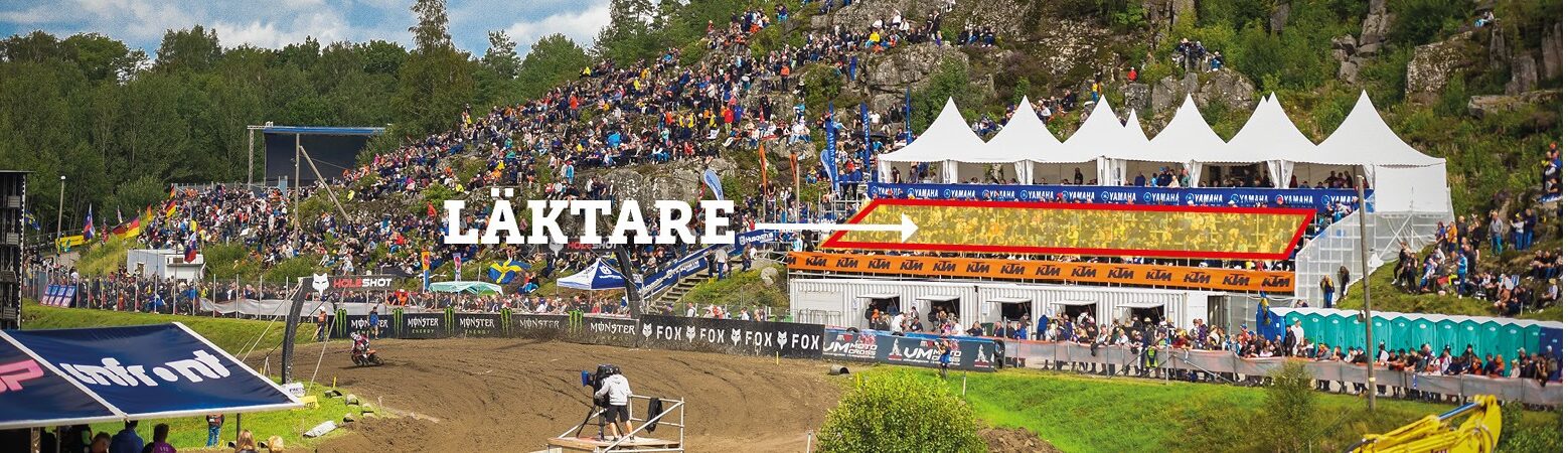 Läktarplats Crossclub MXGP Uddevalla