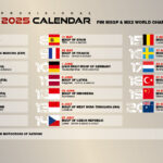 2025 FIM Motocross World Championship Calendar