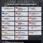 2024 PROVISIONAL FIM MOTOCROSS WORLD CHAMPIONSHIP CALENDAR